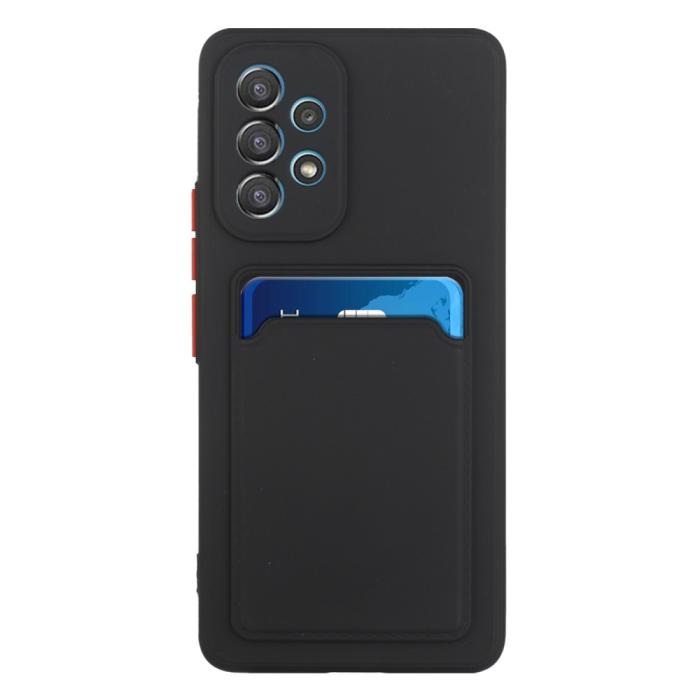 Bild 2, Samsung Galaxy A53 5G Skal TPU Kortfack Svart