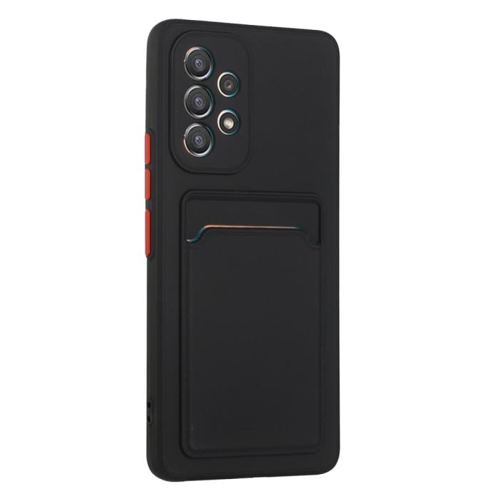 Bild 3, Samsung Galaxy A53 5G Skal TPU Kortfack Svart