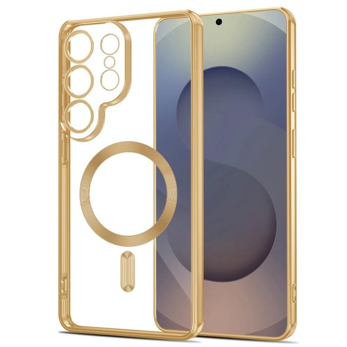 Bild 3, Tech-Protect Galaxy S26 Ultra Skal MagSafe MagFlex Shiny Gold