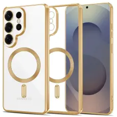 Tech-Protect Galaxy S26 Ultra Skal MagSafe MagFlex Shiny Gold