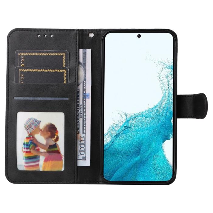 Bild 2, Samsung Galaxy A34 5G Fodral Läder Svart