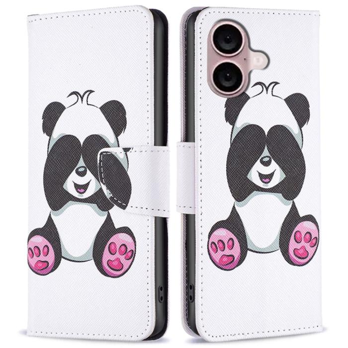 Bild 1, iPhone 16 Plus Fodral Med Tryck Baby Panda