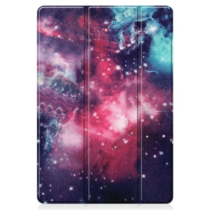 Bild 5, Samsung Galaxy Tab S7 Plus / Tab S8 Plus Fodral Tri-Fold Pennhållare