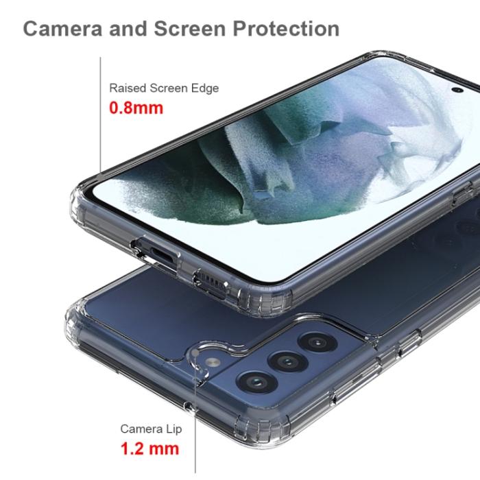 Bild 4, Samsung Galaxy S21 FE Skal Akryl/TPU Shockproof Transparent