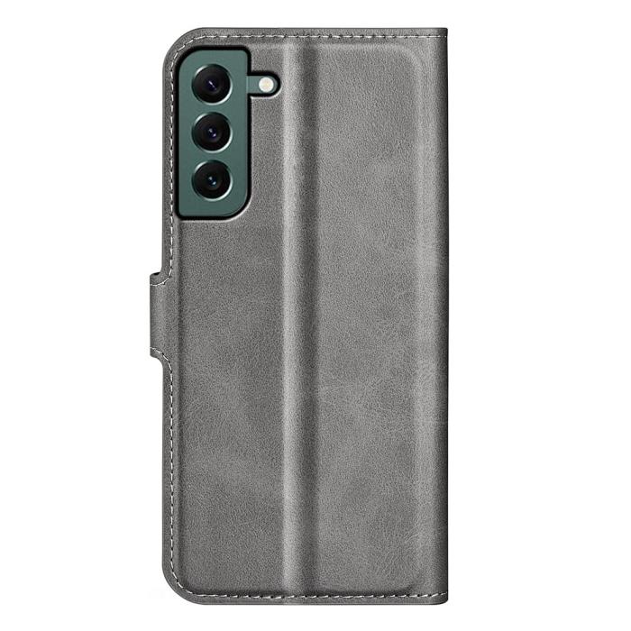 Bild 6, Samsung Galaxy S23 Plus Fodral Solid Läder Grå