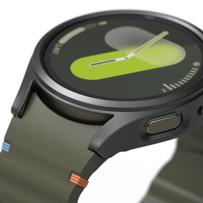 Bild 3, Ringke Galaxy Watch 7 44 mm Skal/Skärmskydd Slim Titanium Svart