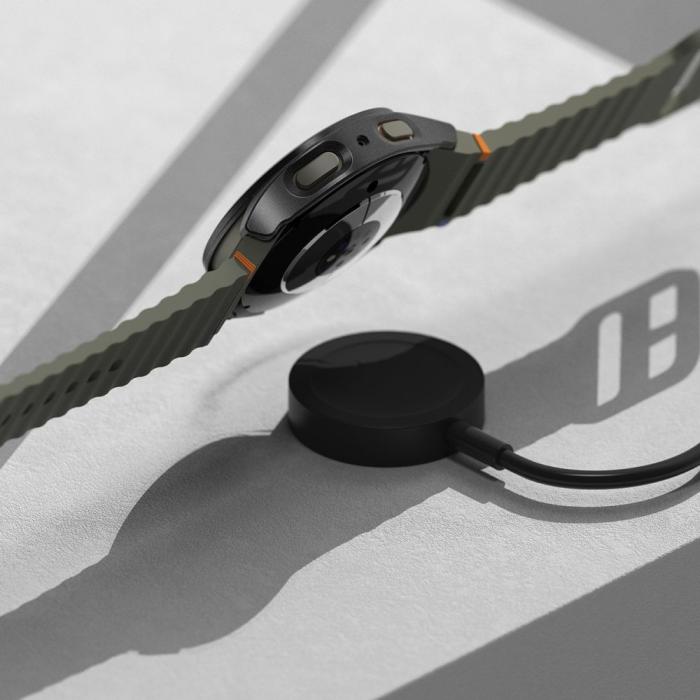 Bild 5, Ringke Galaxy Watch 7 44 mm Skal/Skärmskydd Slim Titanium Svart