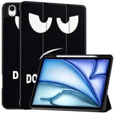 iPad Air 13 2025/2024 Tri-Fold Fodral Pennhållare Dont Touch Me