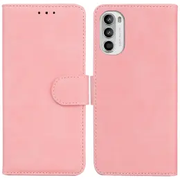 Motorola Moto G52/G82 Fodral Skin Touch Rosa