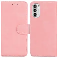 Motorola Moto G52/G82 Fodral Skin Touch Rosa