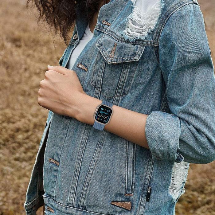 Bild 2, Tech-Protect Apple Watch 42/44/45/46/49mm Armband Nylon