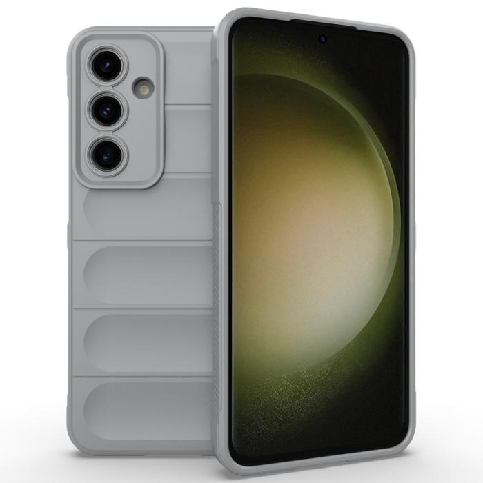 Bild 1, Samsung Galaxy S24 FE Skal Magic Shield Ljus Grå
