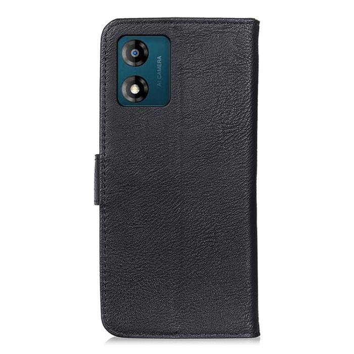 Bild 3, KHAZNEH Motorola Moto E13 Fodral Läder Svart