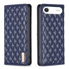 BINFEN iPhone Air Fodral Diamond Flip L&auml;der Bl&aring;