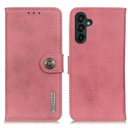 KHAZNEH Samsung Galaxy A25 5G Fodral Läder Rosa