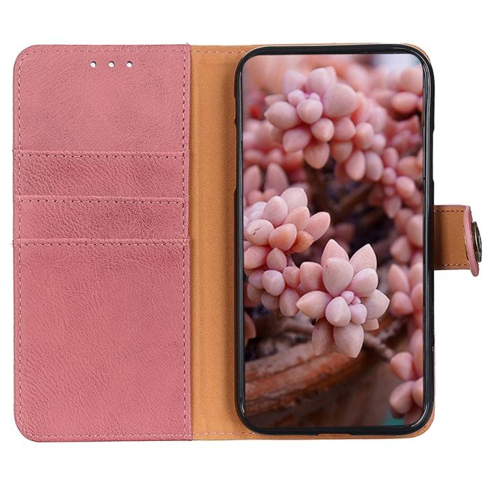 Bild 2, KHAZNEH Samsung Galaxy A25 5G Fodral Läder Rosa