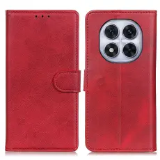 Xiaomi Redmi Note 14 Pro 5G Fodral L&auml;der R&ouml;d