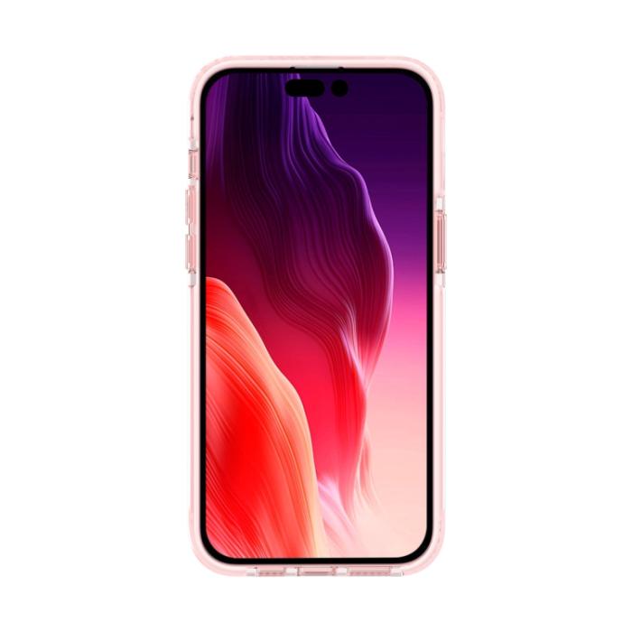 Bild 4, iPhone 15 Pro Skal Hybrid Dual-Color Rosa