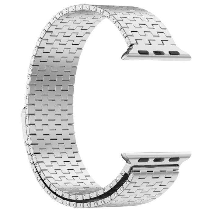 Bild 3, Apple Watch 38/40/41 mm Armband Magnetisk Loop Sil
