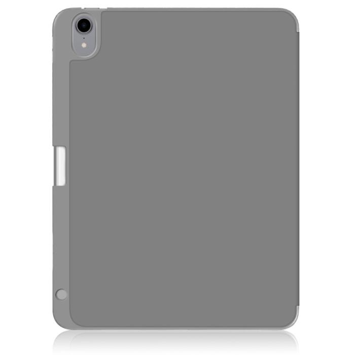 Bild 3, iPad Air 2025-2020 Fodral Tri-Fold Grå