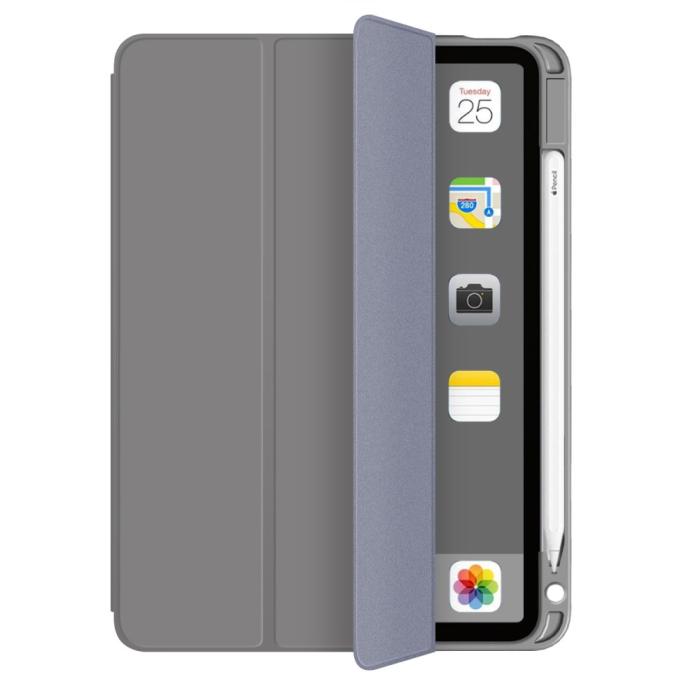 Bild 4, iPad Air 2025-2020 Fodral Tri-Fold Grå