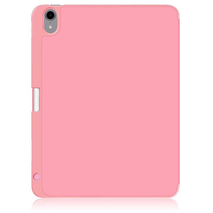 Bild 3, iPad Air 2025-2020 Fodral Tri-Fold Ljus Rosa