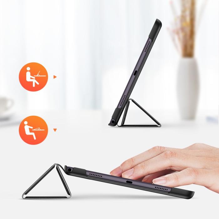 Bild 3, DUX DUCIS Samsung Galaxy Tab A7 10.4 Fodral Tri-Fold Svart