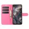 OnePlus Nord - Litchi Fodral - Rosa