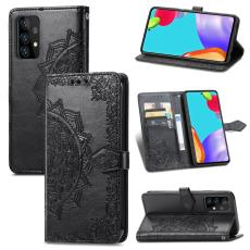 Samsung Galaxy A72 - Mandala Flower Fodral - Svart