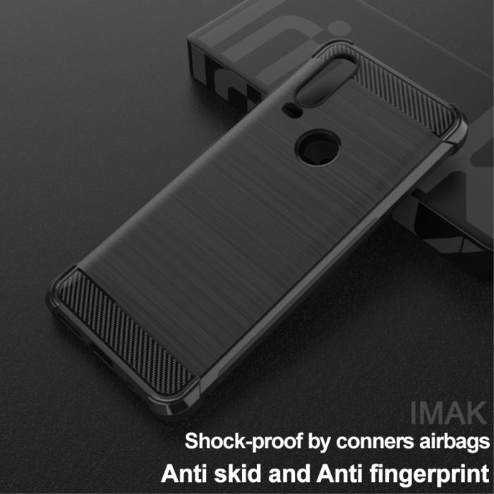Bild 4, Motorola One Action - IMAK Vega Airbag TPU Skal - Svart