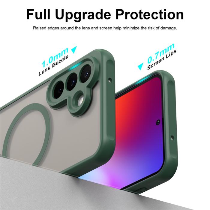 Bild 2, Samsung Galaxy A27 5G Skal TPU Magsafe Matt Grön