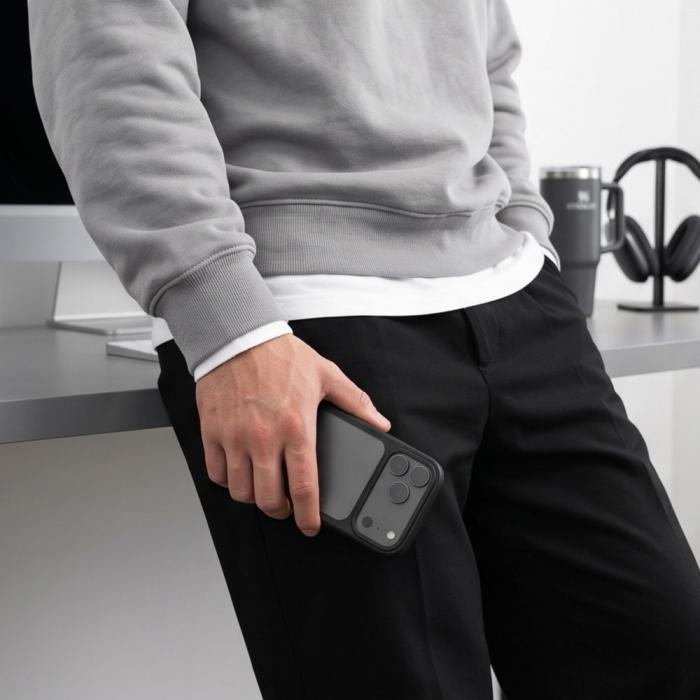 Bild 5, Tech-Protect iPhone 18 Pro Max/17 Pro Max Skal MagMat CC Mattsvart