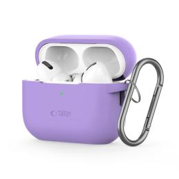 Tech-Protect AirPods Pro 1/2 Skal Silikon Hook Lavender