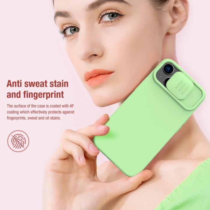 Bild 6, NILLKIN iPhone 14 Plus Skal CamShield Silky Liquid Blå