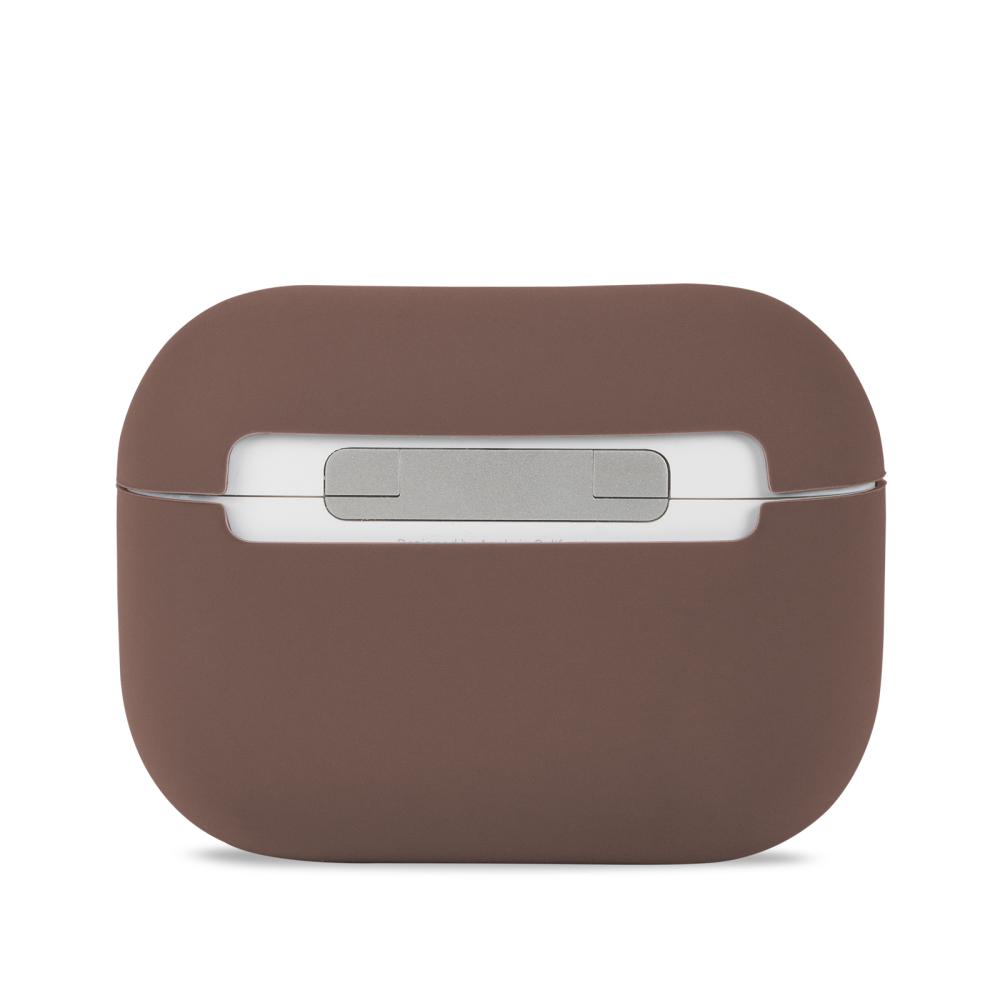 holdit AirPods Pro Skal Silikon Nygård Dark Brown