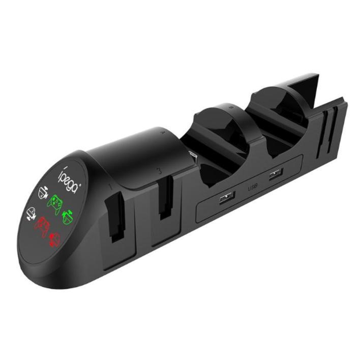 Bild 4, iPega 6in1 Laddningsbas för Nintendo Switch Joy-Con/Pro
