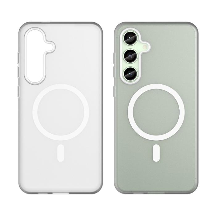 Bild 2, Samsung Galaxy S24 FE Skal MagSafe Slim Matt Vit