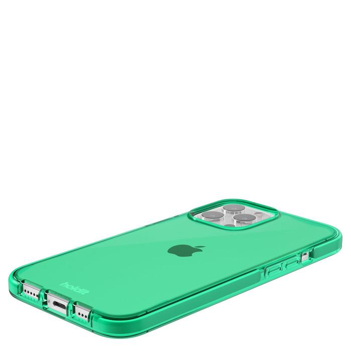 Bild 4, holdit iPhone 12 Pro Max Skal Seethru Grass Green