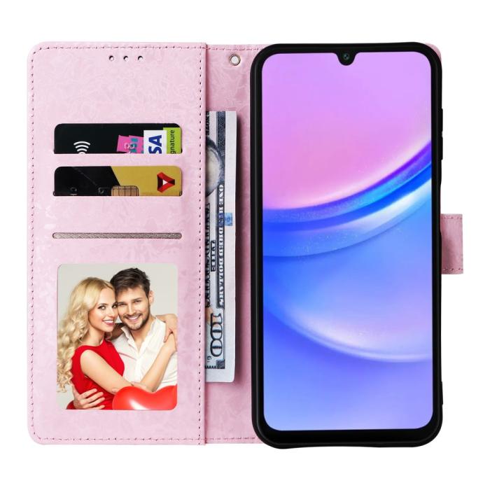 Bild 2, Samsung Galaxy A16 Fodral RFID Små Blommor