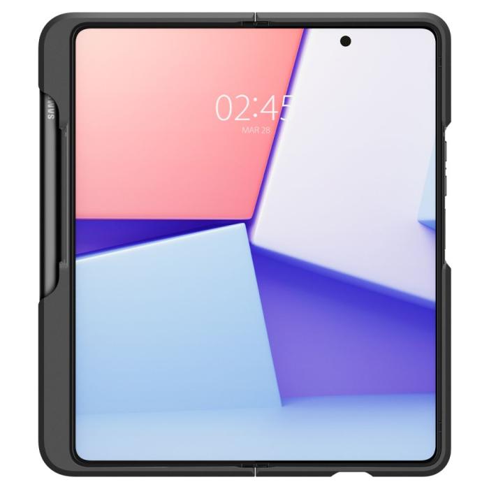 Bild 5, Spigen Samsung Galaxy Z Fold 4 Skal Thin Fit Svart