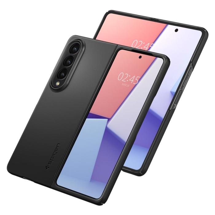 Bild 2, Spigen Samsung Galaxy Z Fold 4 Skal AirSkin Svart