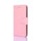 iPhone 14 Fodral Klassisk Textur Ljus Rosa