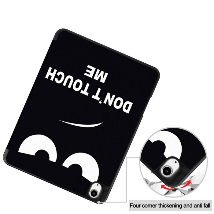 Bild 6, iPad Air 13 2025/2024 Tri-Fold Fodral Pennhållare Dont Touch Me