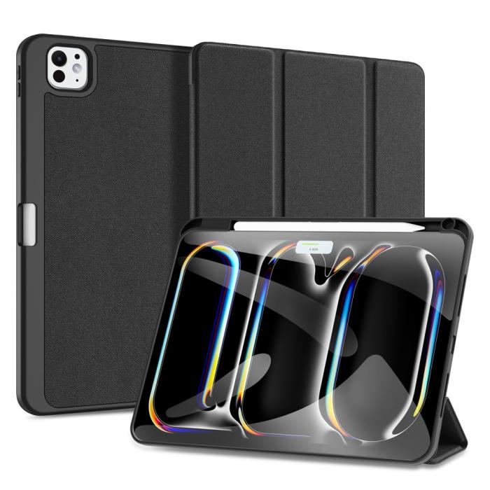 Bild 1, DUX DUCIS iPad Pro 11 2024 DOMO Series Tri-Fold Fodral Svart