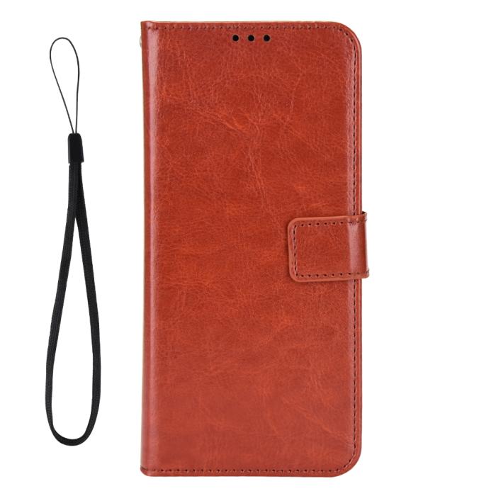Bild 3, Nothing Phone 3a Lite Fodral Crazy Horse Läder Brun