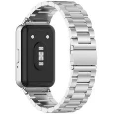 Samsung Galaxy Watch Fit 3 Klockarmband Rostfritt St&aring;l Silver