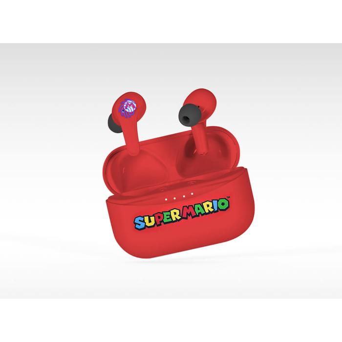 Bild 9, Super Mario Hörlur In-Ear TWS Bluetooth Röd