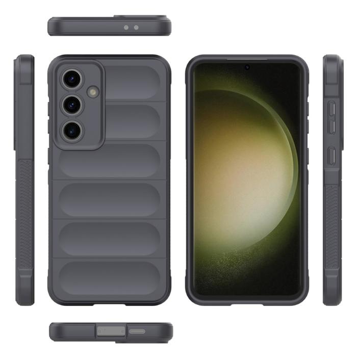 Bild 2, Samsung Galaxy S24 FE Skal Magic Shield Mörk Grå