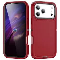 iPhone 17 Pro Max Skal Extreme Shockproof Hybrid R&ouml;d