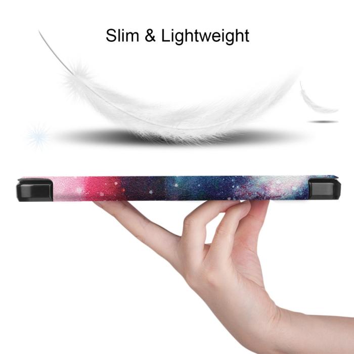 Bild 2, Samsung Galaxy Tab A7 10.4 Fodral Tri-Fold Cosmic Space
